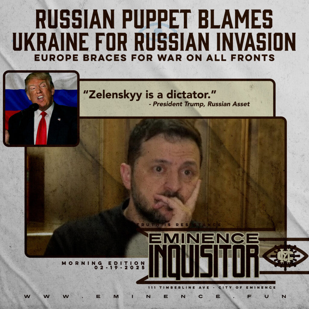 Russian Puppet Blames Ukraine For Russian Invasion