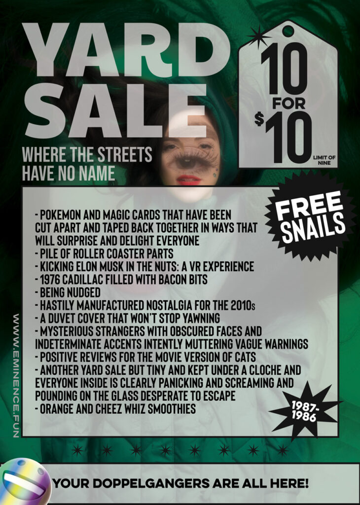 The Eternal Yard Sale for June 24, 2021
