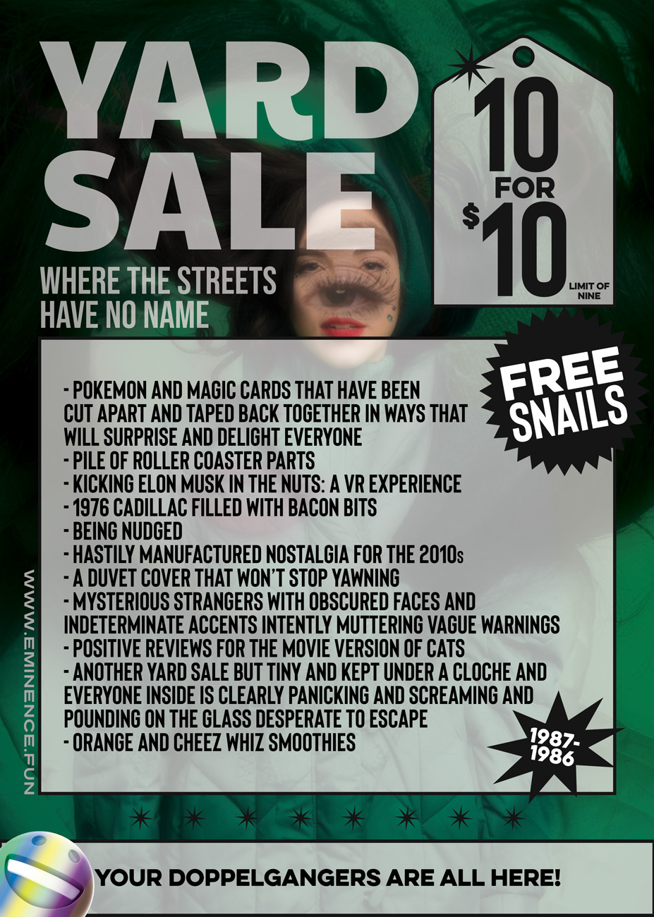 The Eternal Yard Sale for June 24, 2021